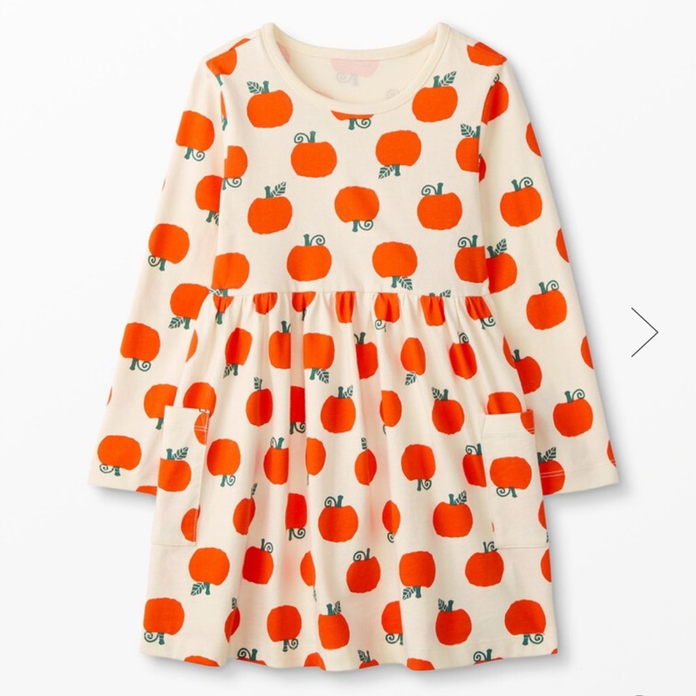 Hanna Andersson Pumpkin Playground Dress